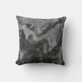 抽象芸術グレイ拡散 クッション (正面)