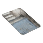 抽象芸術グレーとブルー絵画ズ マグネット (右側)