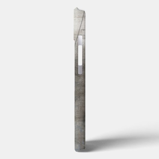 抽象芸術グレーとブルー絵画ズ Case-Mate iPhoneケース (裏面 / 左)