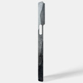 抽象芸術グレーウェイブアートアイフォン/iPadケース Case-Mate iPhoneケース (裏面 / 右)