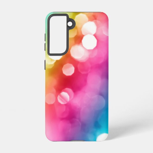 抽象芸術グローサムスンギャラクシーS21電話ケース SAMSUNG GALAXYケース (裏面)