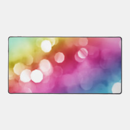 抽象芸術グロー デスクマット