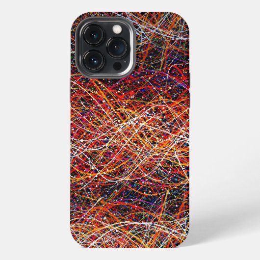 抽象芸術ケース – Mate iPhoneケース iPhone 13 Pro Maxケース (裏面)