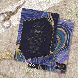 抽象芸術ゲートブライダルシャワーミッドナイトID827