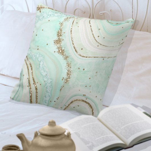 抽象芸術ゲートV1ミントID827 クッション