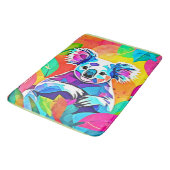 抽象芸術コアラデザイン バスマット (アングル)