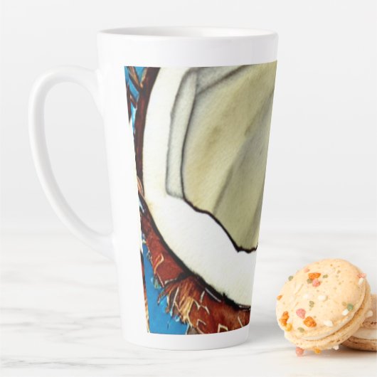 抽象芸術ココナッツコレクション カフェラテマグ (インサイチュ)