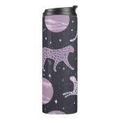 抽象芸術コスモパターン，銀河系背景 タンブラー (回転左)