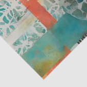 抽象芸術コラージュ混合メディア抽象芸術 薄葉紙 (詳細)