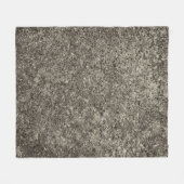 抽象芸術コンクリート組織 フリースブランケット (正面(横))