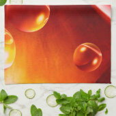 抽象芸術コンテンポラリーアートワーク（セルダー・ヒズリ） キッチンタオル (折り畳み)