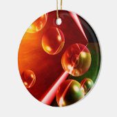 抽象芸術コンテンポラリーアートワーク(セルダー・ヒズリ) セラミックオーナメント (左)