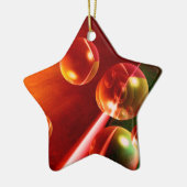 抽象芸術コンテンポラリーアートワーク（セルダー・ヒズリ） セラミックオーナメント (左)