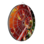 抽象芸術コンテンポラリーアートワーク（セルダー・ヒズリ） ダーツボード (正面左)