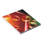 抽象芸術コンテンポラリーアートワーク（セルダー・ヒズリ） ノートパッド (アングル)