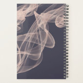 抽象芸術コンテンポラリーバラ金ゴールドグリッタープランナー プランナー手帳 (裏面)