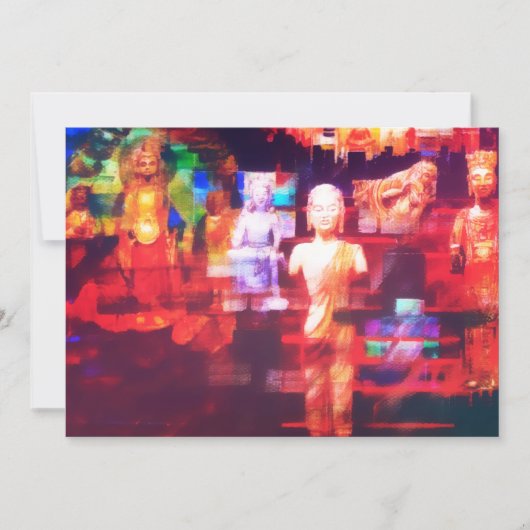 抽象芸術コンテンポラリー仏頂尊 シーズンカード (正面)