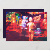 抽象芸術コンテンポラリー仏頂尊 シーズンカード (正面/裏面)