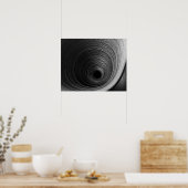 抽象芸術コンテンポラリー写真 ポスター (キッチン)