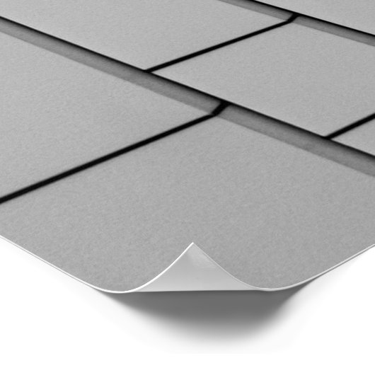 抽象芸術コンテンポラリー構造 ポスター (角)