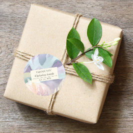 抽象芸術コンテンポラリー退職お願い ラウンドシール