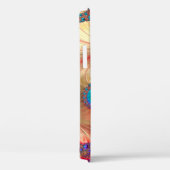 抽象芸術コンピュータが生成したフラクタルデザイン。フラック Case-Mate iPhoneケース (裏面 / 右)