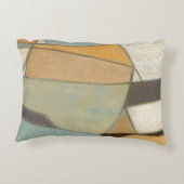 抽象芸術コンポジション(ミュート色) アクセントクッション (裏面)