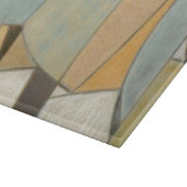 抽象芸術コンポジション(ミュート色) カッティングボード (角)