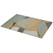 抽象芸術コンポジション(ミュート色) カッティングボード (角)