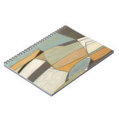 抽象芸術コンポジション(ミュート色) ノートブック (左側)