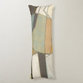 抽象芸術コンポジション(ミュート色) ボディピロー (裏面 (縦))