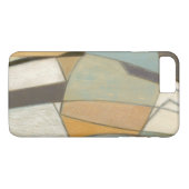 抽象芸術コンポジション(ミュート色) Case-Mate iPhoneケース (裏面(横))
