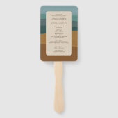 抽象芸術コースタルシモダンック結婚ズ ハンドファン (裏面)