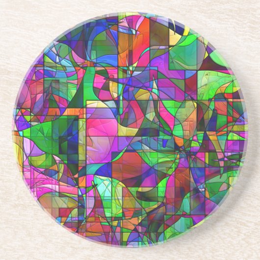 抽象芸術コースター コースター (正面)