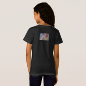 抽象芸術コーラルリーフTシャツ Tシャツ (裏面フル)