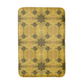 抽象芸術ゴシックの部族スケッチ繰り返しパターン バスマット (正面縦)