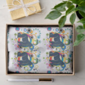 抽象芸術ゴリラティッシュペーパー 薄葉紙 (ギフト)