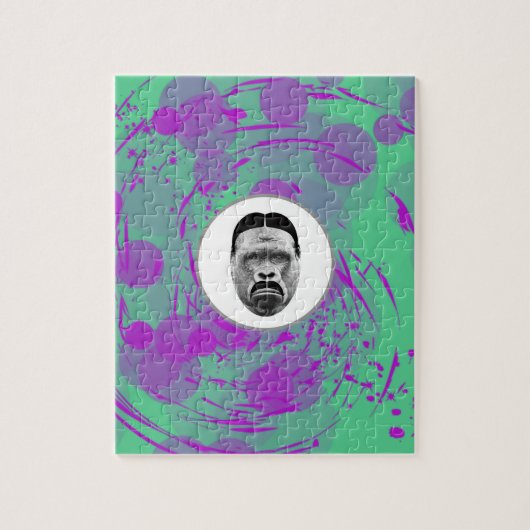 抽象芸術ゴリラフォトパズル ジグソーパズル (縦)