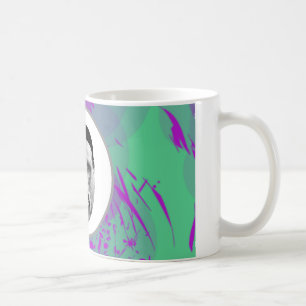 抽象芸術ゴリラマグ コーヒーマグカップ
