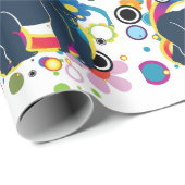 抽象芸術ゴリララッピング紙 ラッピングペーパー (ロールコーナー)