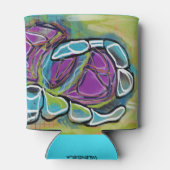 抽象芸術ゴルフをテーマにしたクーラーボックス 缶クーラー (裏面)