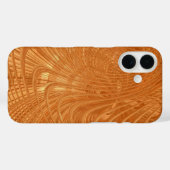 抽象芸術ゴールデンウェーブアートアイフォンケース Case-Mate iPhoneケース (裏面 (横))