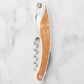 抽象芸術ゴールデンウェーブズウェイターコルクスクリュー ソムリエナイフ (正面)