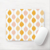 抽象芸術ゴールデンジーパターン背景 マウスパッド (マウス)