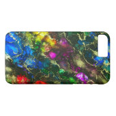 抽象芸術サイケデリックアルコールインク Case-Mate iPhoneケース (裏面(横))