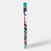 抽象芸術サイケデリックカラーiPhone 15ケース Case-Mate iPhoneケース (裏面 / 左)