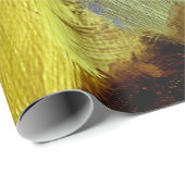 抽象芸術サイケデリックグランジ背景図 ラッピングペーパー (ロールコーナー)