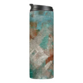 抽象芸術サイケデリックストロークテクスチャ タンブラー (回転右)