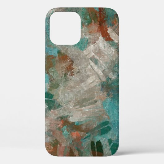 抽象芸術サイケデリックストロークテクスチャ Case-Mate iPhoneケース (裏面)