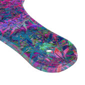 抽象芸術サイケデリックレインボーカラーズベージュガーデン カッティングボード (角)